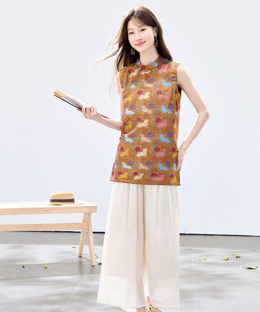 Ismerie Tapestry Cheongsam Set