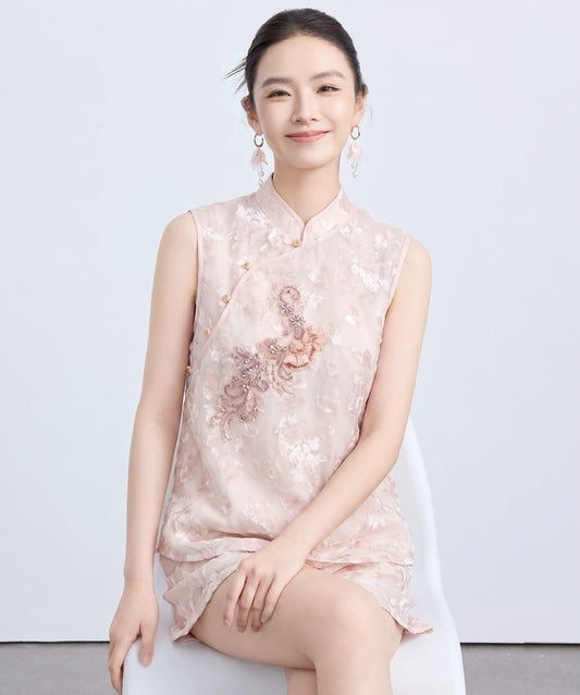 Evelyne Petal Cheongsam Set