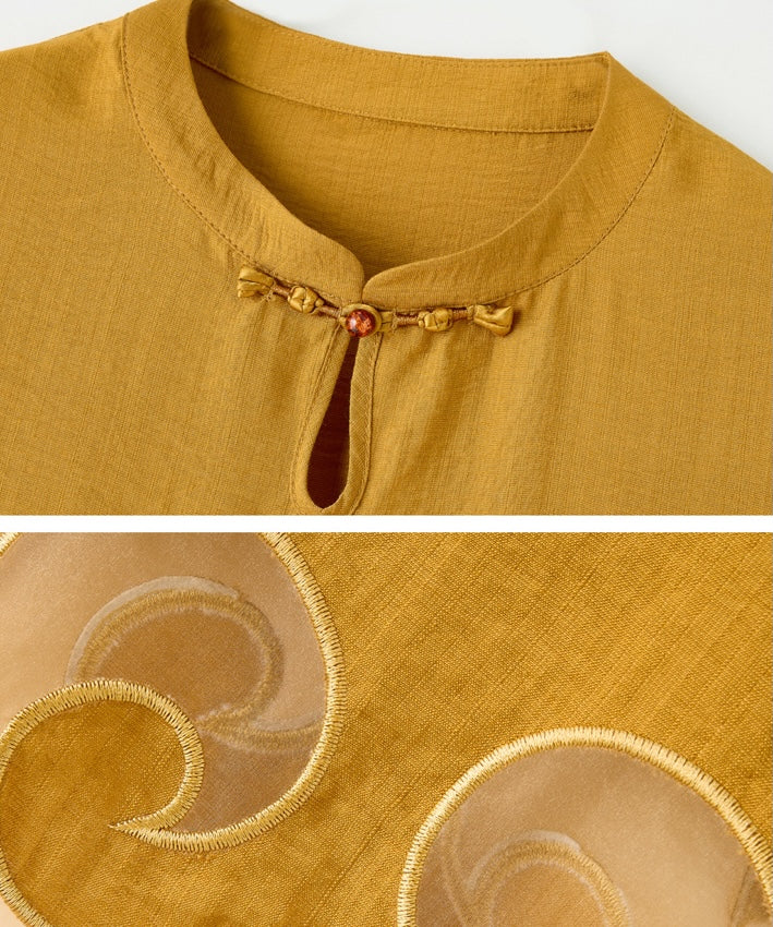 Maris Wave Cheongsam Set