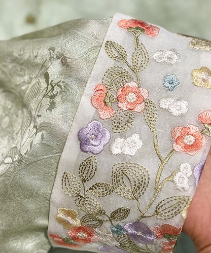 Racie Besticktes Cheongsam Oberteil