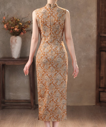 Grüner Jade-Mosaik-Cheongsam