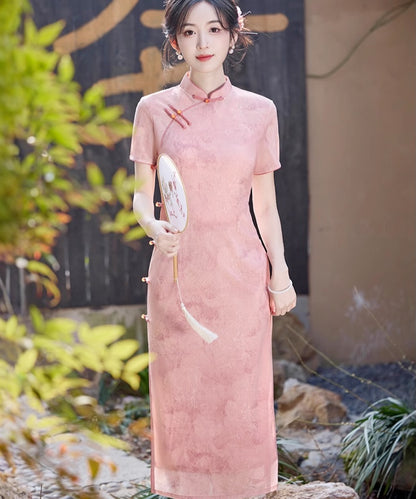 Xiao Fen Fen Pink Cheongsam