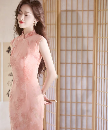 Ruffle Fairy Pink Cheongsam