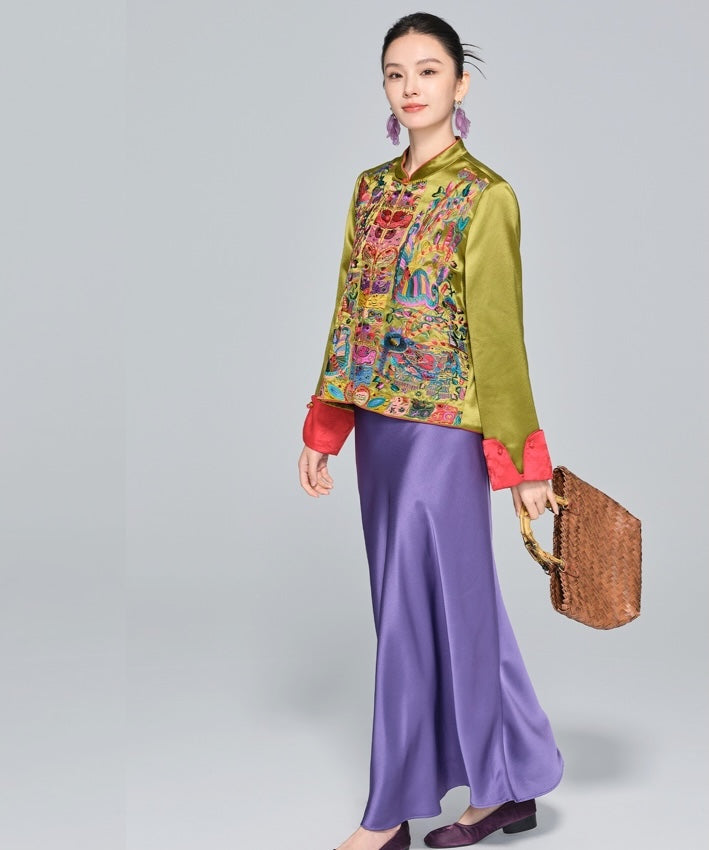 Imperial Tapestry Cheongsam Set