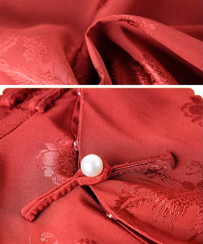 Lady FeiFeng's Red Cheongsam