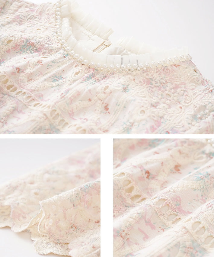 Celeste Floral Lace Dress