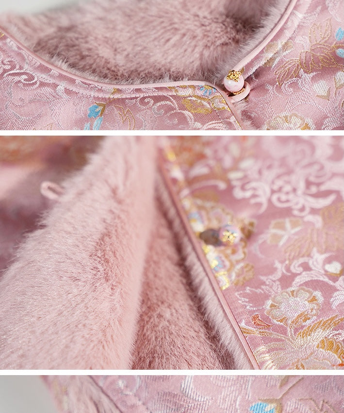 Song Brocade Reversible Winter Cheongsam Jacket