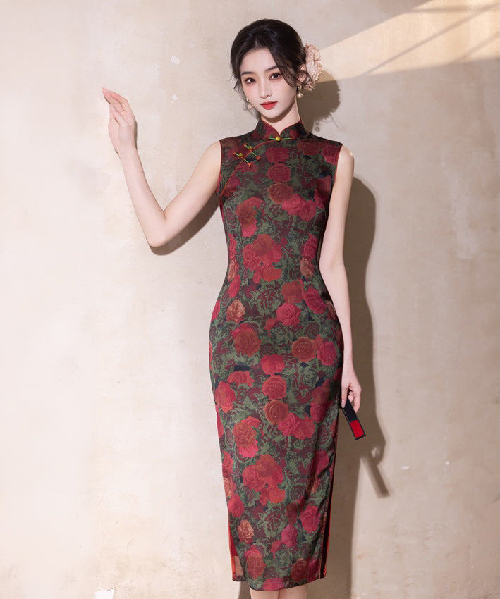 Cordelia Crimson Cheongsam