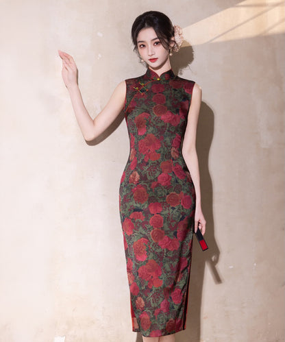 Cordelia Crimson Cheongsam