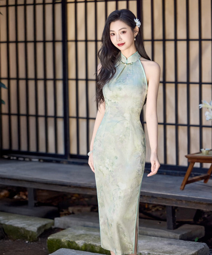 Shufei Halterneck Cheongsam