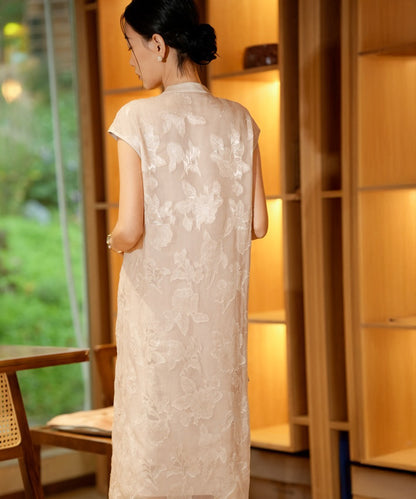 Chuer's Silk Cheongsam Dress