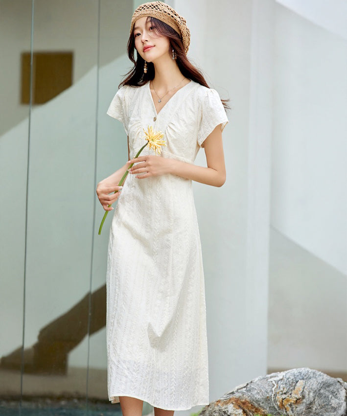 Amelie Broderie Dress