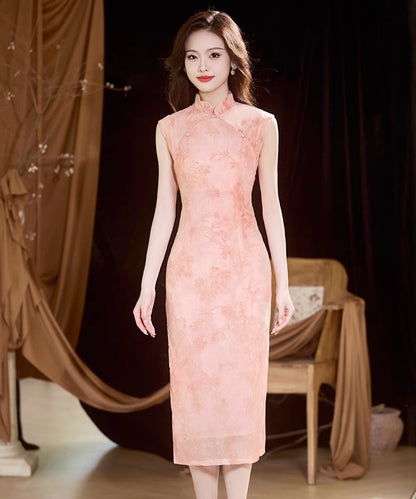 Ruffle Fairy Pink Cheongsam