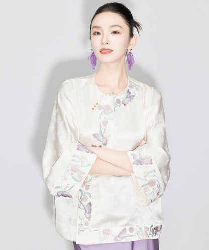 Orchid Veil Silky Top