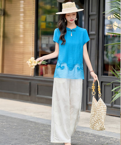 Maris Wave Cheongsam Set