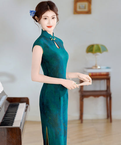 Emerald Poise Cheongsam