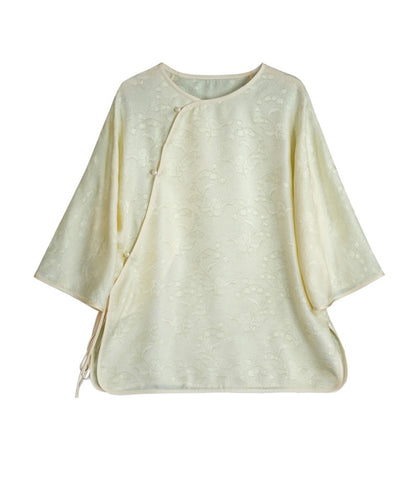 Ivory Breeze Modern Oriental Top