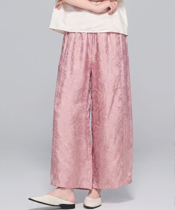 Jade Whisper Wide-Leg Pants