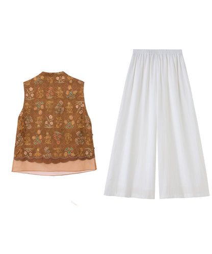 Bambina Cheongsam Top & Pants Set