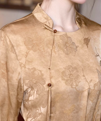 Lady Wen's Mandarin Collar Dress