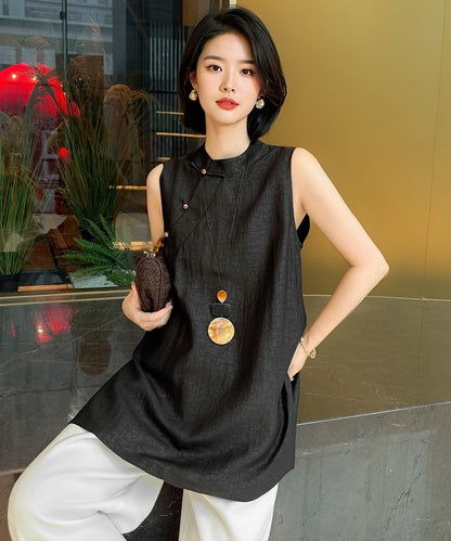 Noire Essence Modern Oriental Top