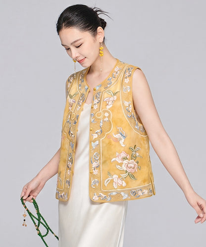 Elowen Embroidered Cheongsam Vest