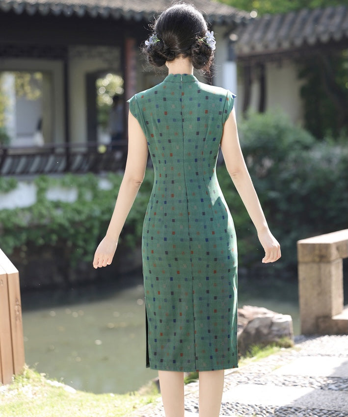 Juniper Mosaic Cheongsam