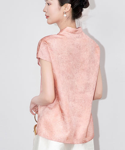 Nude Pink Cheongsam Top