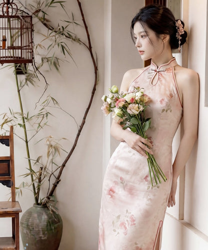 Roselune Halter Cheongsam