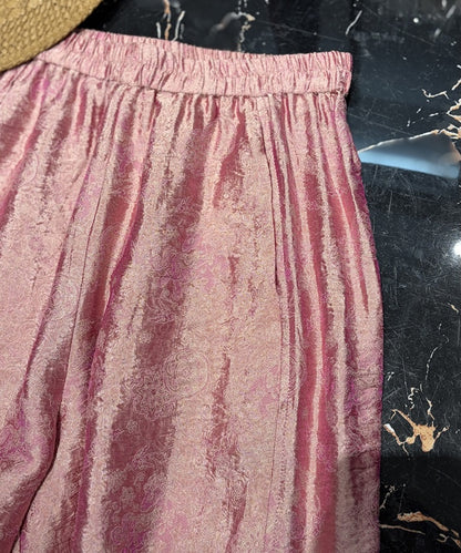 Seyan Jacquard Wide-Leg Pants