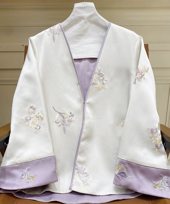 Moon Iris Reversible Cheongsam Jacket