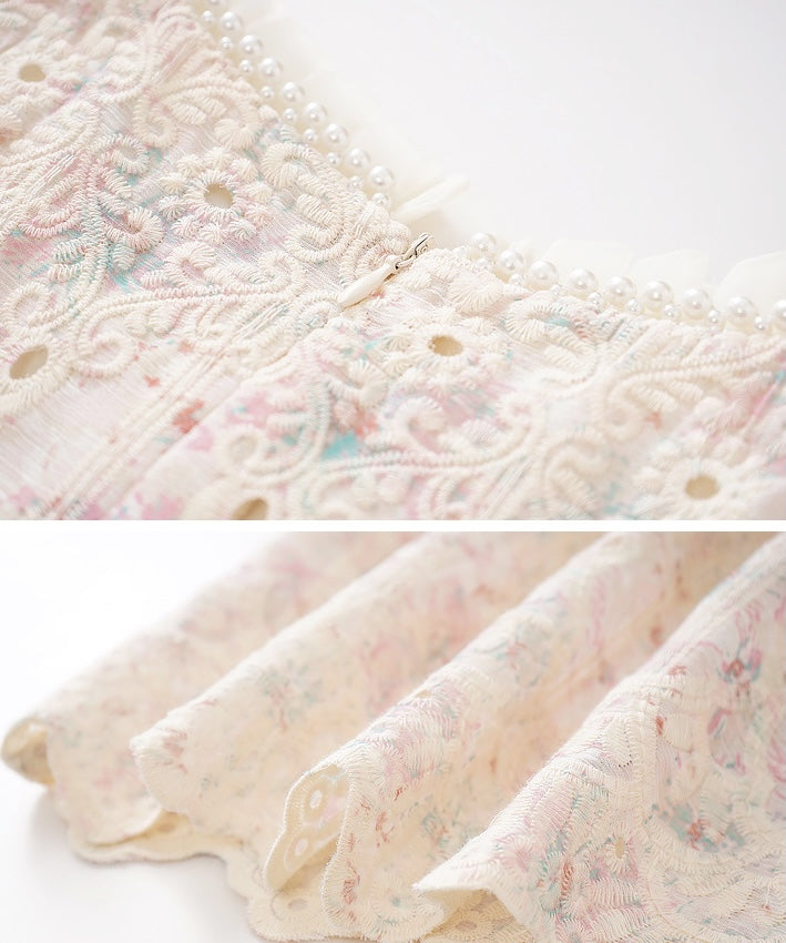 Celeste Floral Lace Dress