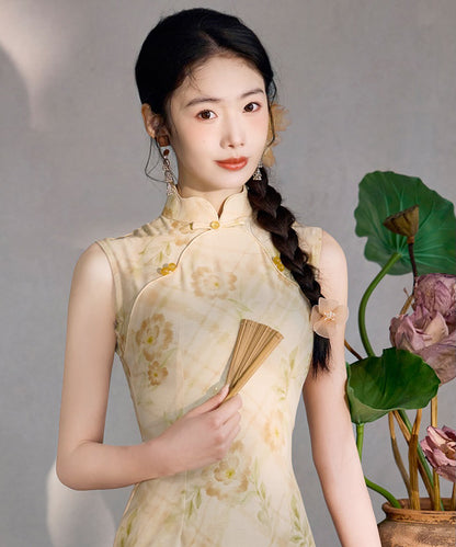 Apricot Haze Cheongsam