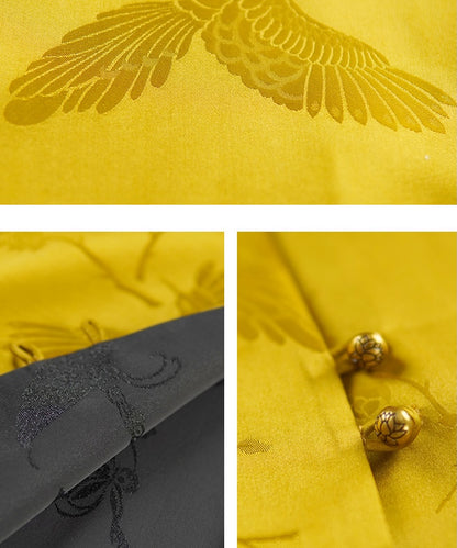 Imperial Bloom Jacquard Mandarin Jacket