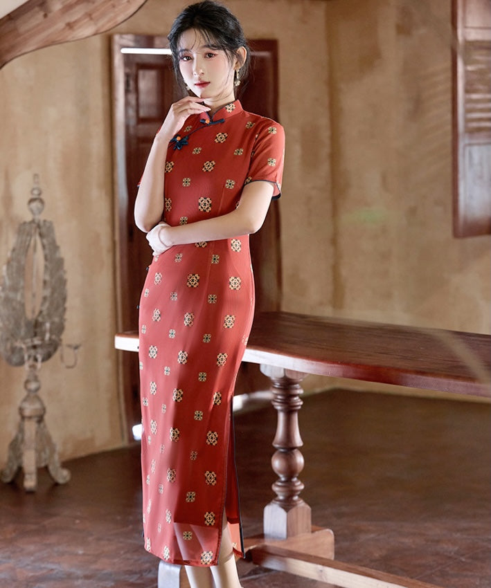 Palace Red Cheongsam