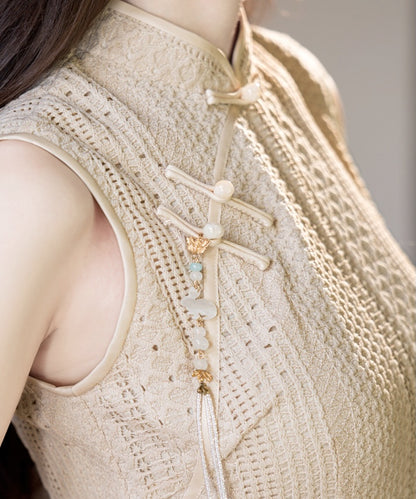 Vanilla Grace Knit Cheongsam