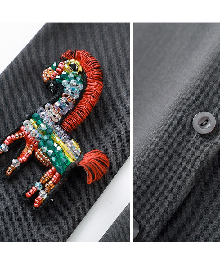 Ember Horse Shirt Dress