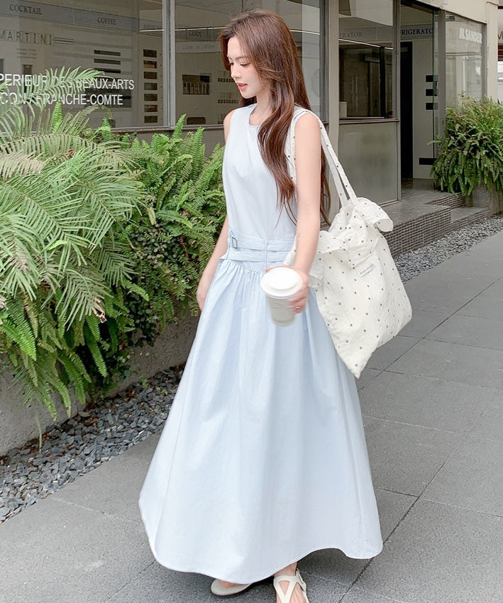 blue dress 6 9 months Square Neck Slim Dress – Elie Tahari main image 1