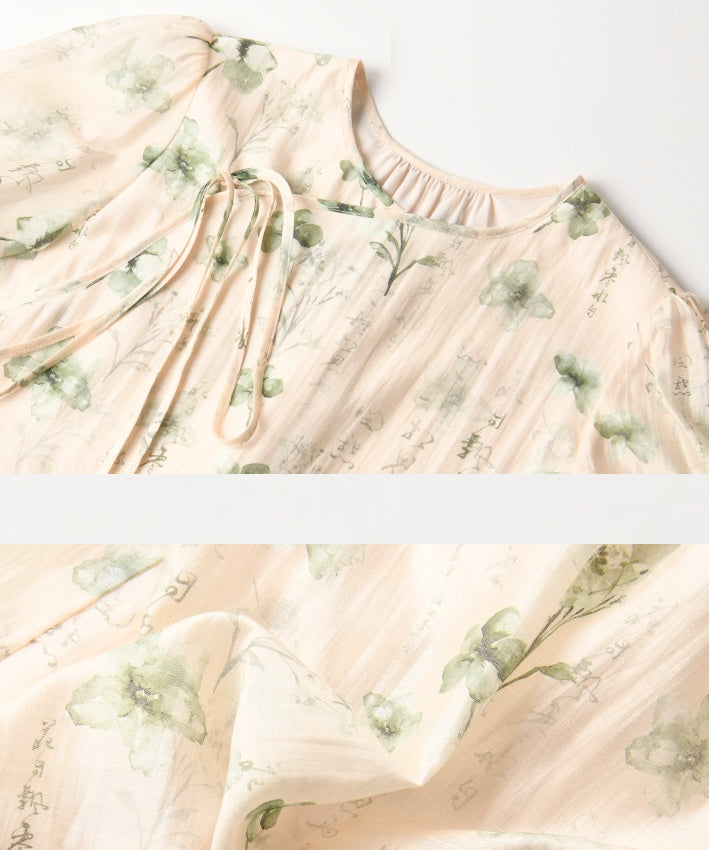 Rowena Oriental Styled Dress