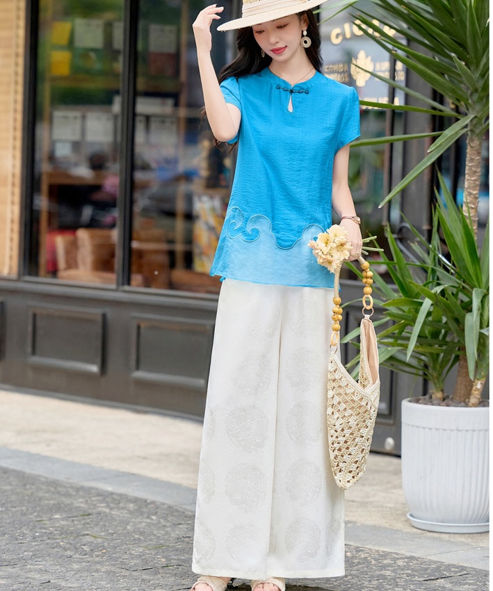 Maris Wave Cheongsam Set