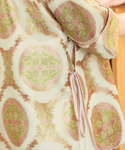 Jade Medallion Silk Cheongsam Top