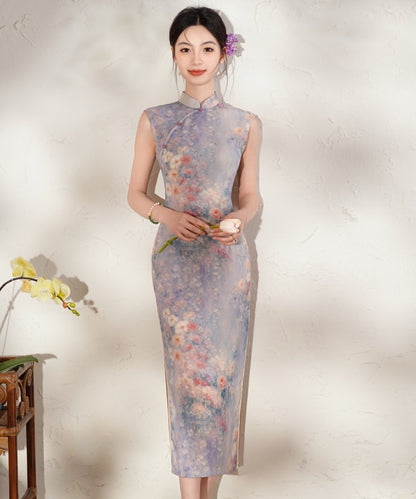 Lavender Cottage Cheongsam