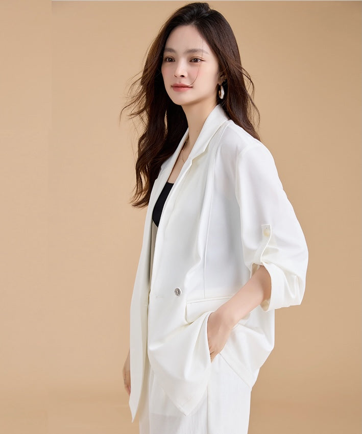 Sunny Light White Blazer