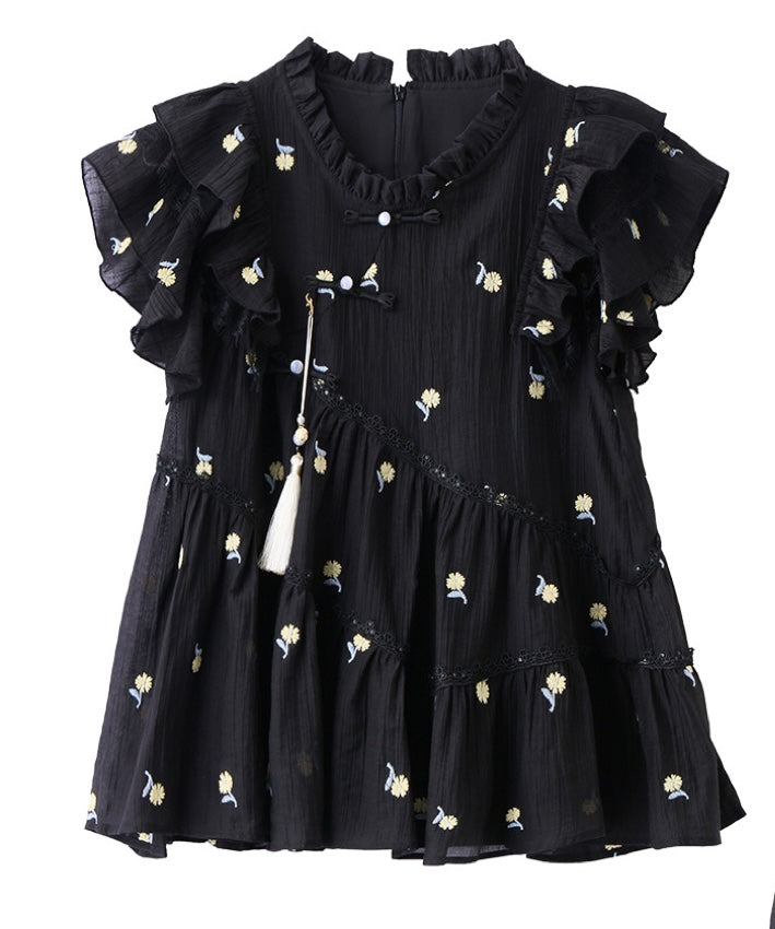 Maribel Cheongsam Top & Pants Set