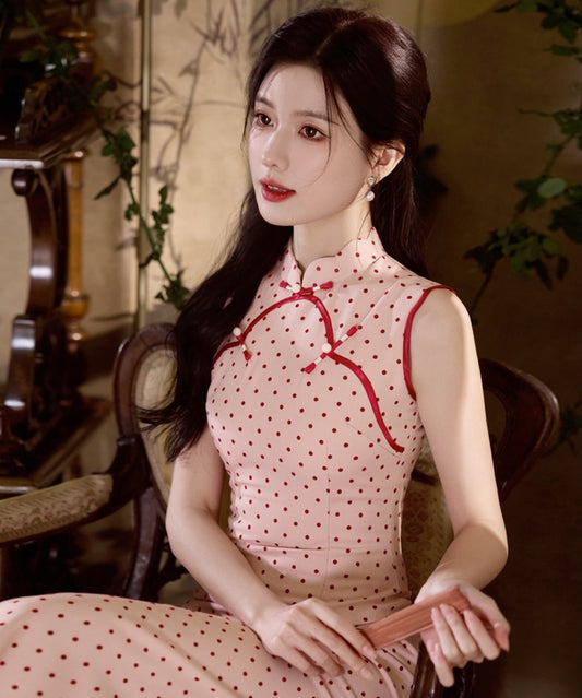 Cherry Dot Cheongsam