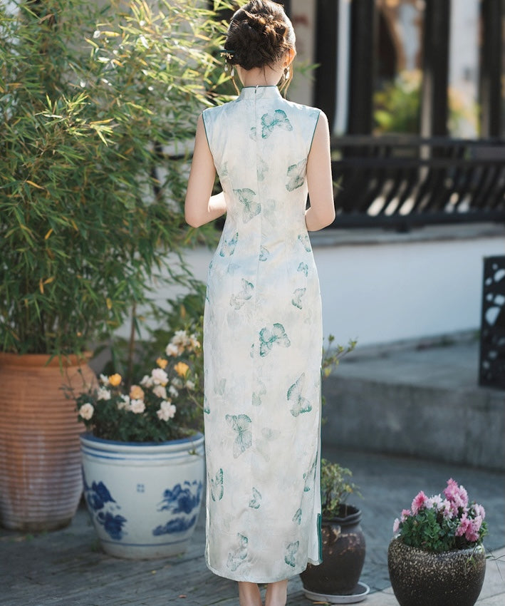 Evia Sleeveless Maxi Cheongsam