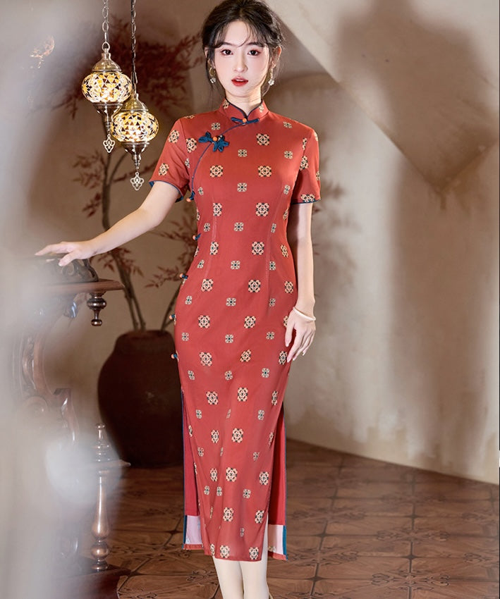 Palace Red Cheongsam