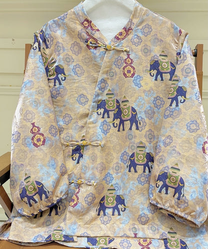 Celestial Caravan Cheongsam Blouse