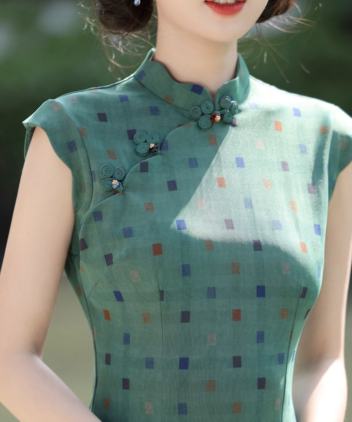 Juniper Mosaic Cheongsam