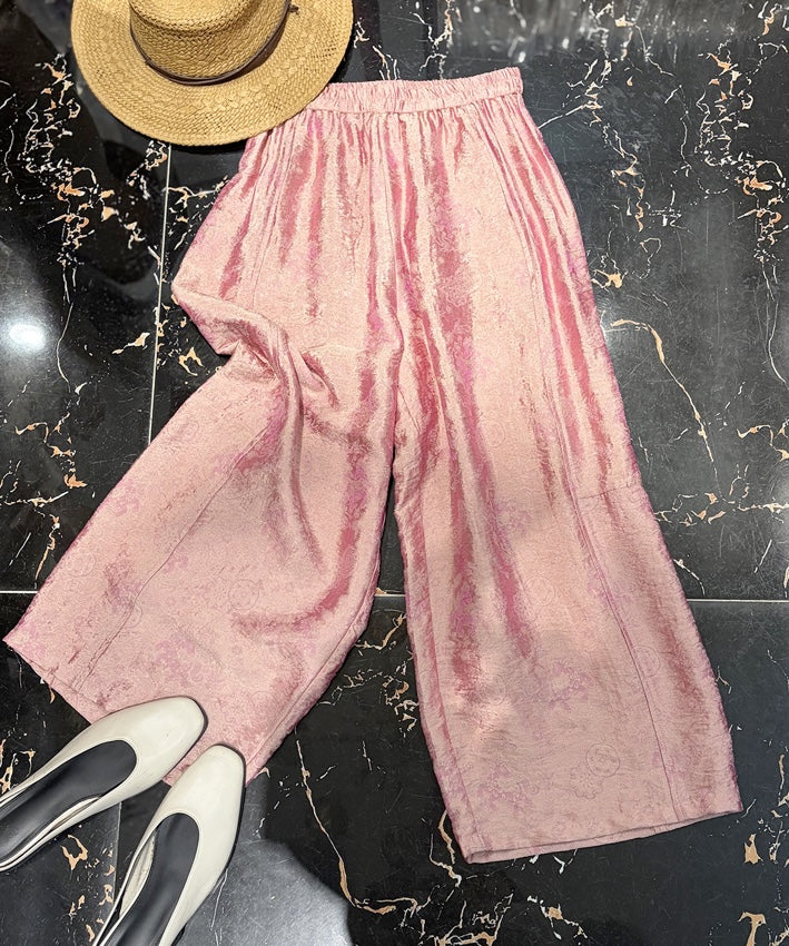Jade Whisper Wide-Leg Pants